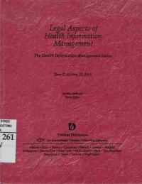 Legal Aspects of Health Information Management