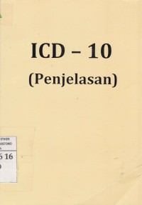 ICD - 10 (Penjelasan)