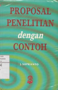 Proposal Penelitian Dengan Contoh