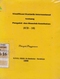 Klasifikasi Statistik Internasional tentang Penyakit dan Masalah Kesehatan (ICD-10)