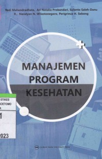 Manajemen Program Kesehatan