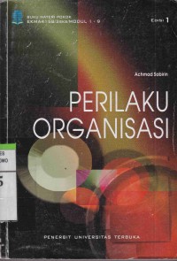 Perilaku Organisasi