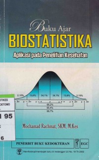 Buku Ajar Biostatistika : Aplikasi Pada Penelitian Kesehatan