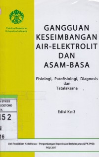 Gangguan Keseimbangan Air - Elektrolit Dan Asam - Basa