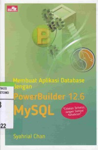Membuat Aplikasi Database Dengan PowerBuilder 12.6 Dan MySQL