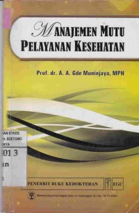 Manajemen Mutu Pelayanan Kesehatan