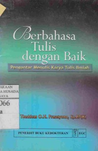 Berbahasa Tulis dengan Baik