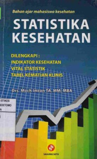 statistik Kesehatan Dilengkapi : indikator Kesehaqtan, Vital Statistik, Taabel kematian Klinis