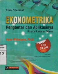 Ekonometrika : Pengantar dan Aplikasinya disertai Panduan EViews