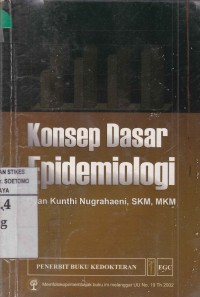 Konsep Dasar Epidemiologi