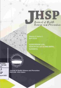 JHSP Journal Of Health Science And Prevention Vol.6 No.1 April 2022