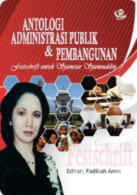 E-BOOK Antologi Administrasi Publik dan Pembangunan