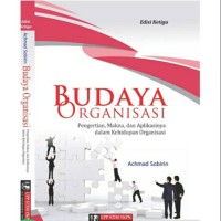 E-BOOK Budaya Organisasi