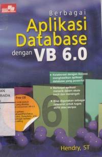 Berbagai Aplikasi Database dengan VB 6.0